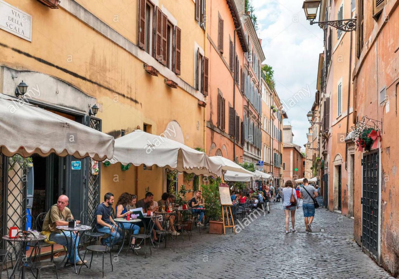 Apartmán Trastevere - La Scala Bookwedo Řím Exteriér fotografie